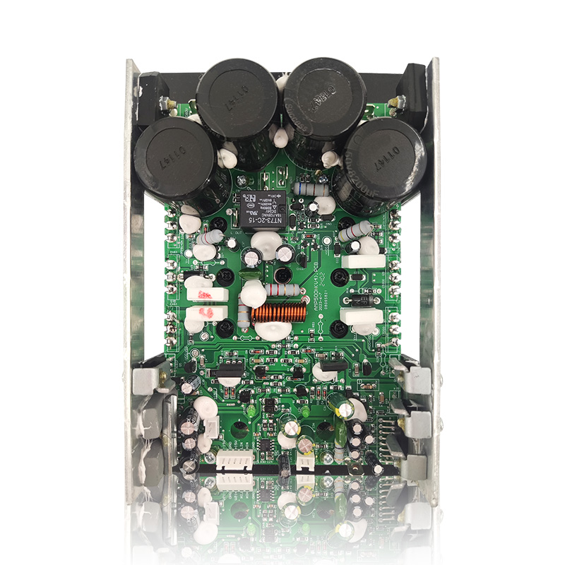 AMP500H+7294: LP 400W+HP 100W เอาต์พุตอันทรงพลังพร้อมหม้อน้ำอลูมิเนียมรูปตัว U โมดูลเครื่องขยายเสียง Class H
