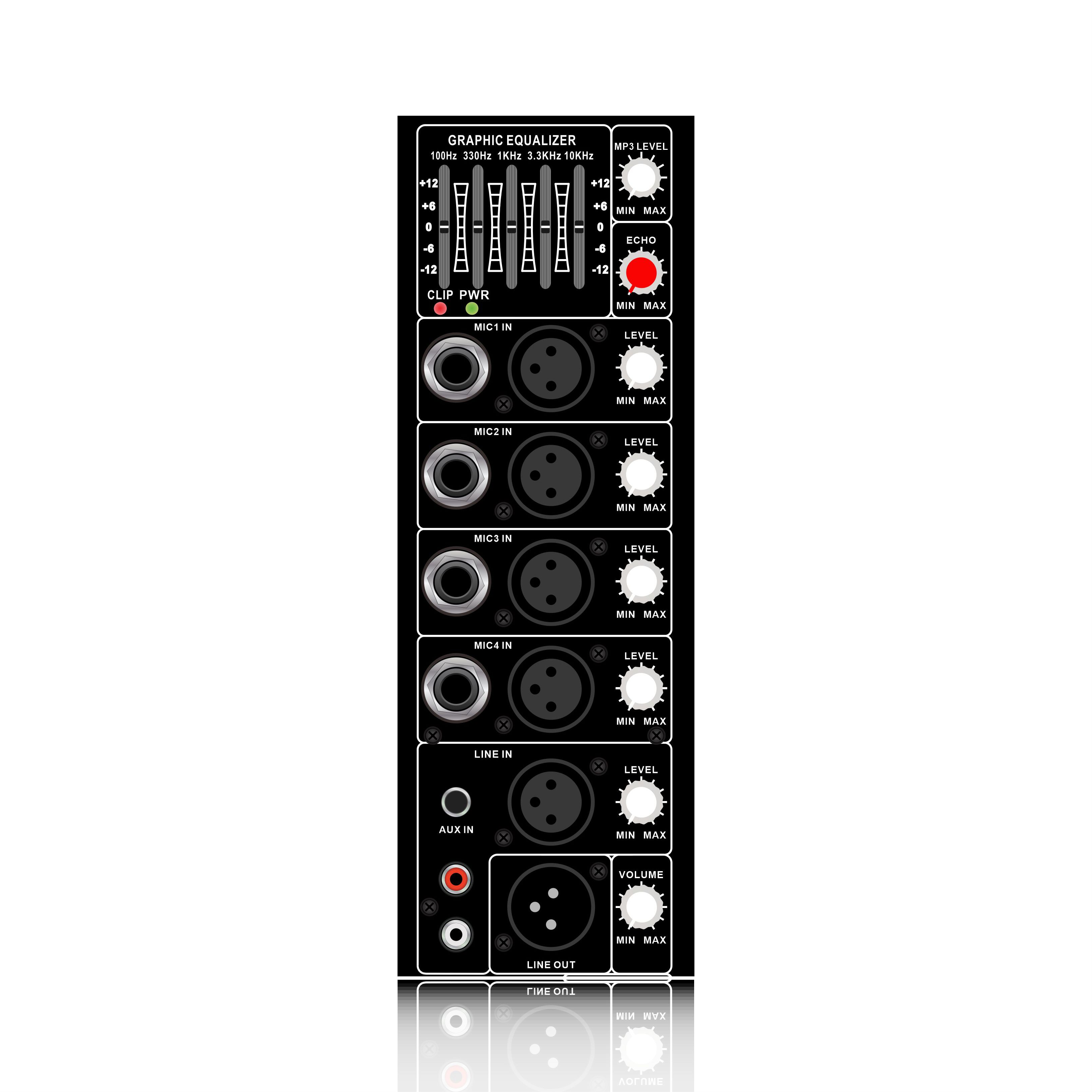 เครื่องขยายเสียงลำโพง Class AB หลายช่องสัญญาณ PL67