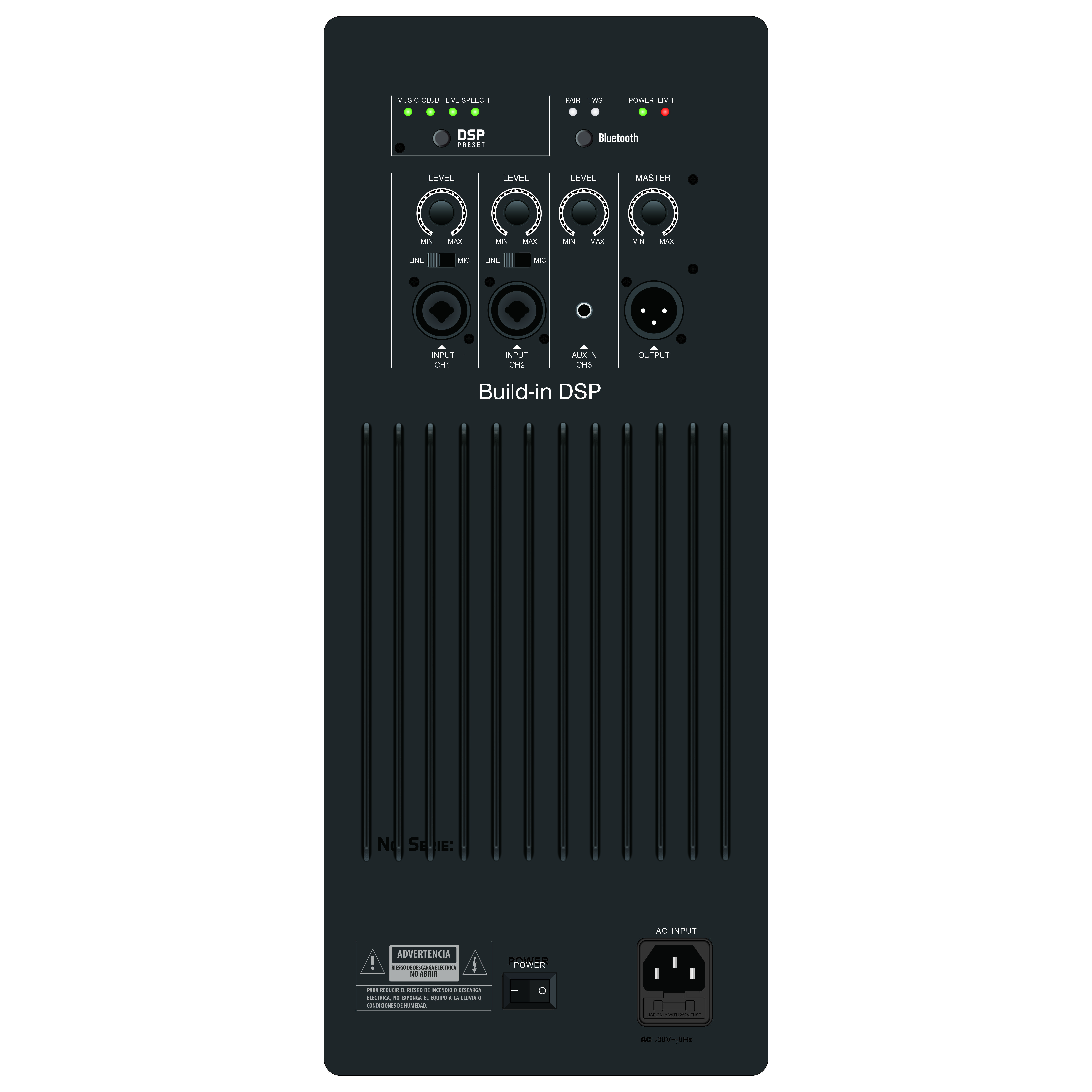 DSP2509 แอมพลิฟายเออร์คลาส AB มัลติฟังก์ชั่นประสิทธิภาพสูงพร้อม DSP